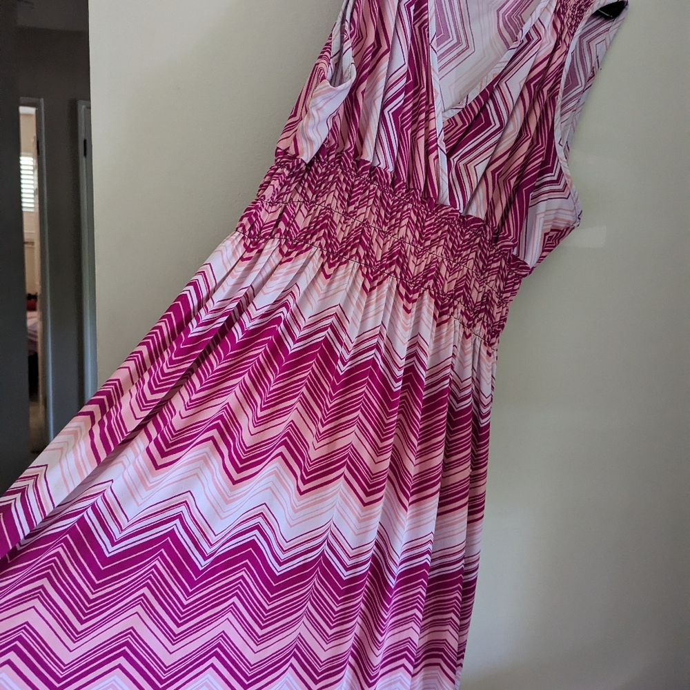 Jon and Anna pink maxi dress